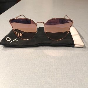 Quay Australia All My Love Mirrored Sunglasses